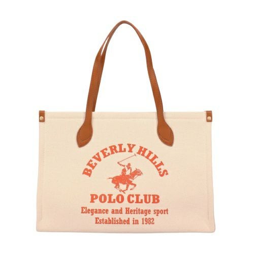 ビバリーヒルズポロクラブ トートバッグ レディース オレンジ BEVERLY HILLS POLO CLUB BH2013N キナリ/オレンジ