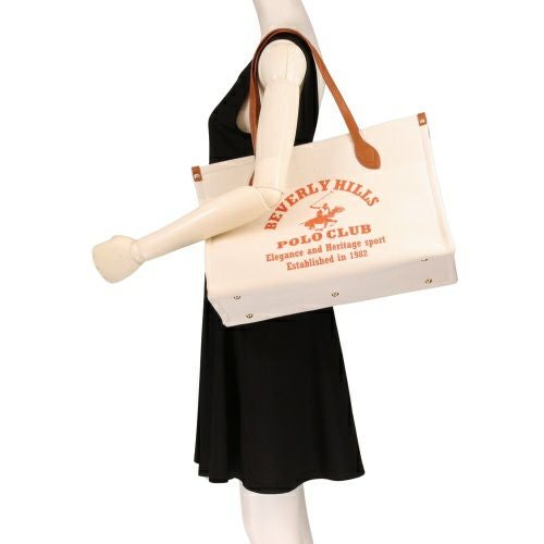 ビバリーヒルズポロクラブ トートバッグ レディース オレンジ BEVERLY HILLS POLO CLUB BH2013N キナリ/オレンジ