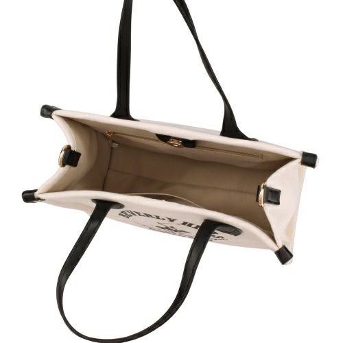 ビバリーヒルズポロクラブ トートバッグ レディース ブラック BEVERLY HILLS POLO CLUB BH2014N キナリ/ブラック