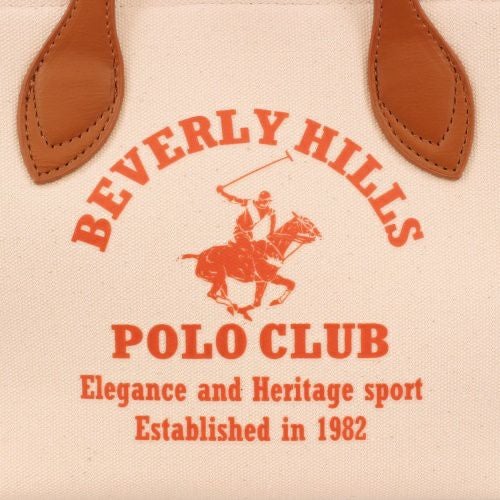 ビバリーヒルズポロクラブ トートバッグ レディース オレンジ BEVERLY HILLS POLO CLUB BH2014N キナリ/オレンジ