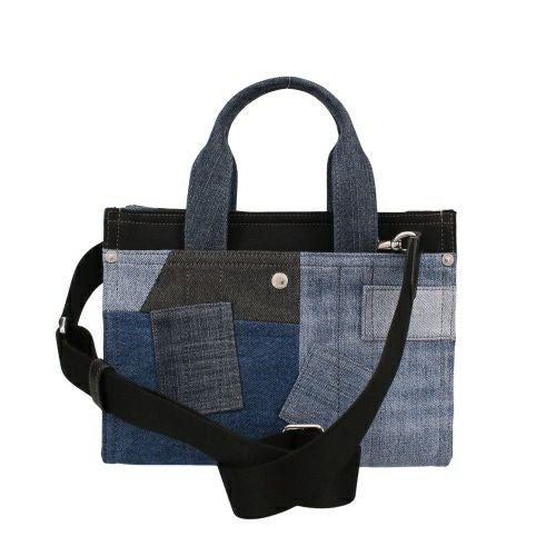 コーチ ハンドバッグ レディース カーゴ 26 トート パッチワーク ブルー COACH CAM63 LHDEI