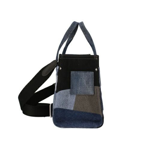 コーチ ハンドバッグ レディース カーゴ 26 トート パッチワーク ブルー COACH CAM63 LHDEI