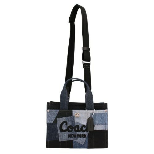 コーチ ハンドバッグ レディース カーゴ 26 トート パッチワーク ブルー COACH CAM63 LHDEI