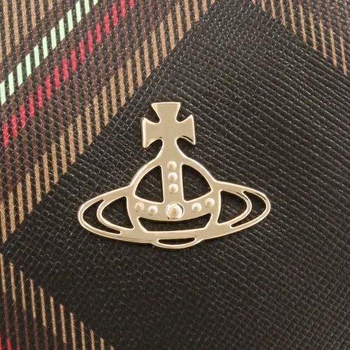 ヴィヴィアンウエストウッド ハンドバッグ レディース マルチカラー Vivienne Westwood 52020003U S001K D101 TARTAN BROWN/BLACK