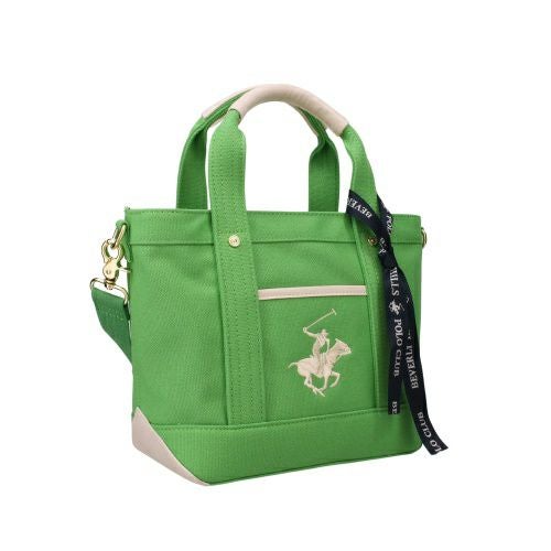 ビバリーヒルズポロクラブ ハンドバッグ レディース グリーン BEVERLY HILLS POLO CLUB BH1006N GRN/GRN/WH