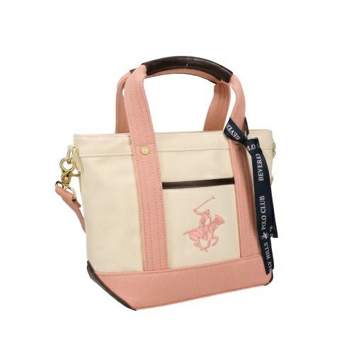 ビバリーヒルズポロクラブ ハンドバッグ レディース ピンク BEVERLY HILLS POLO CLUB BH1006N WH/PPK/PPK