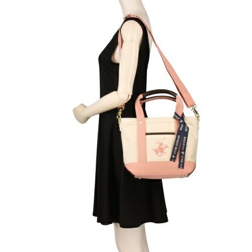 ビバリーヒルズポロクラブ ハンドバッグ レディース ピンク BEVERLY HILLS POLO CLUB BH1006N WH/PPK/PPK