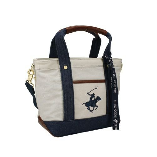 ビバリーヒルズポロクラブ ハンドバッグ レディース ブルー BEVERLY HILLS POLO CLUB BH1006N DLBL/DBL/NV