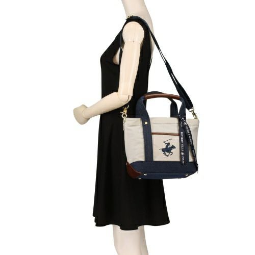 ビバリーヒルズポロクラブ ハンドバッグ レディース ブルー BEVERLY HILLS POLO CLUB BH1006N DLBL/DBL/NV