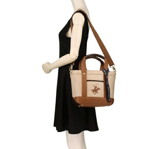 ビバリーヒルズポロクラブ ハンドバッグ レディース ブラウン BEVERLY HILLS POLO CLUB BH2006N BE/BR/BR