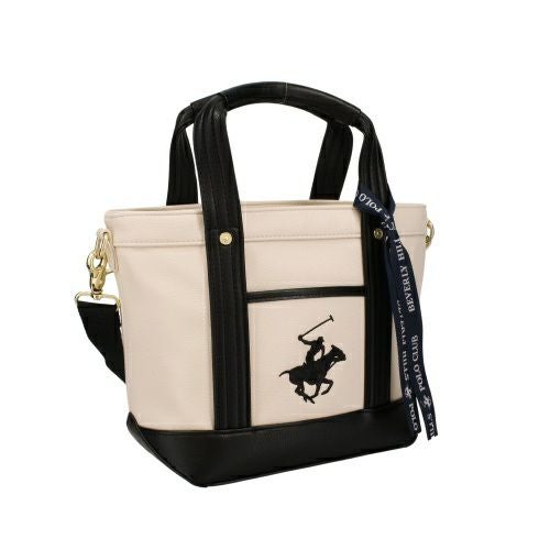 ビバリーヒルズポロクラブ ハンドバッグ レディース ブラック BEVERLY HILLS POLO CLUB BH2006N WH/BK/BK