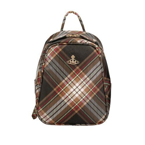 ヴィヴィアンウエストウッド リュックサック レディース マルチカラー Vivienne Westwood 4301007EU S001K D101 TARTAN BROWN/BLACK