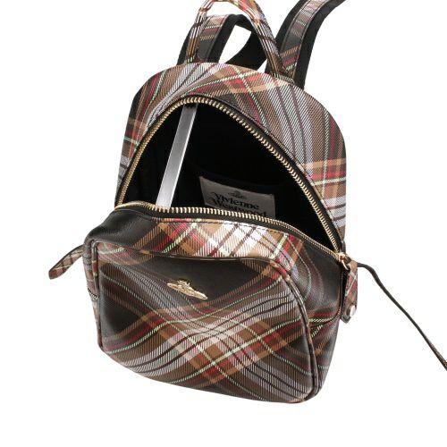 ヴィヴィアンウエストウッド リュックサック レディース マルチカラー Vivienne Westwood 4301007EU S001K D101 TARTAN BROWN/BLACK