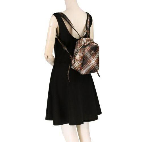 ヴィヴィアンウエストウッド リュックサック レディース マルチカラー Vivienne Westwood 4301007EU S001K D101 TARTAN BROWN/BLACK