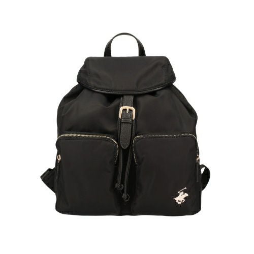 ビバリーヒルズポロクラブ リュックサック レディース ブラック BEVERLY HILLS POLO CLUB BH4002 BK