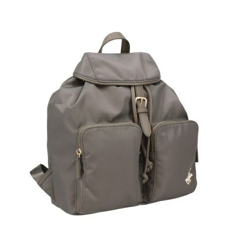 ビバリーヒルズポロクラブ リュックサック レディース グレー BEVERLY HILLS POLO CLUB BH4002 GY