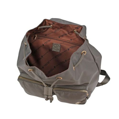 ビバリーヒルズポロクラブ リュックサック レディース グレー BEVERLY HILLS POLO CLUB BH4002 GY