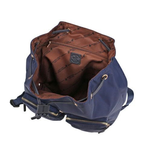 ビバリーヒルズポロクラブ リュックサック レディース ネイビー BEVERLY HILLS POLO CLUB BH4002 NV