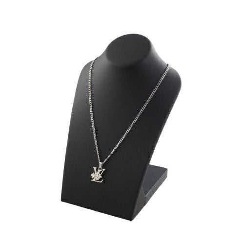 ルイヴィトン ネックレス ペンダント・モノグラム ロウ シルバー LOUIS VUITTON M02254