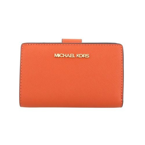 新品 MICHAEL KORS マイケルコース 折り財布 オレンジ 新品☆マイケルコース MICHAEL KORS 三つ折り 財布 オレンジ - メルカリ