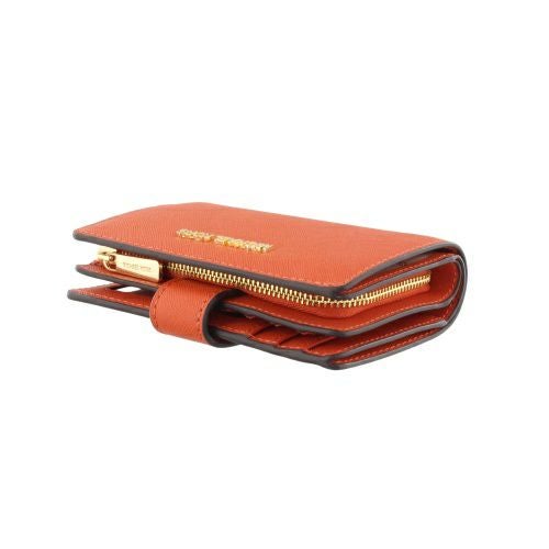 新品 MICHAEL KORS マイケルコース 折り財布 オレンジ 中古・古着通販】MICHAEL KORS (マイケルコース) 3つ折り財布 オレンジ