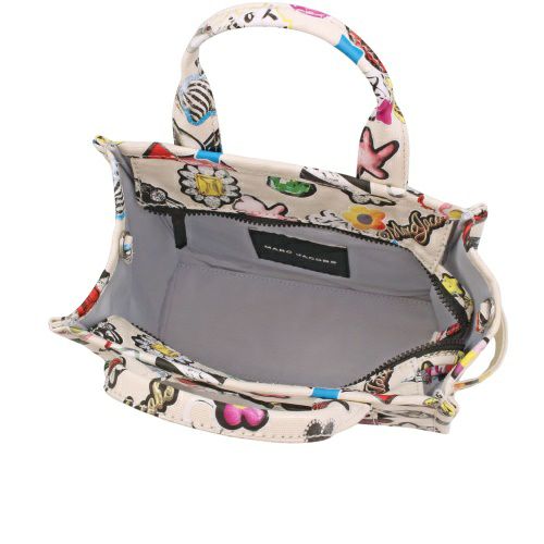マークジェイコブス トートバッグ レディース SMALL TOTE マルチカラー Marc Jacobs 2S5HTT002H03 101 White Multi