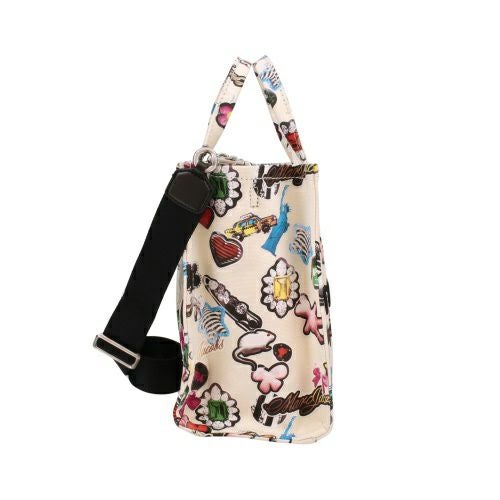 マークジェイコブス トートバッグ レディース MEDIUM TOTE マルチカラー Marc Jacobs 2S5HTT003H03 101 White Multi