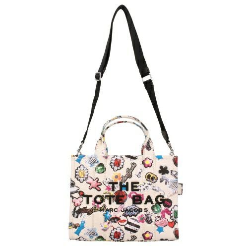 マークジェイコブス トートバッグ レディース MEDIUM TOTE マルチカラー Marc Jacobs 2S5HTT003H03 101 White Multi