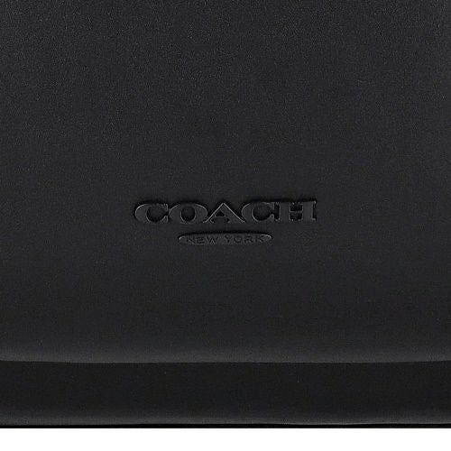 コーチ アウトレット バックパック リュックサック メンズ レーサー バックパック・シグネチャー キャンバス ブラック COACH OUTLET CT707 QBMI5 チャコール/ブラック