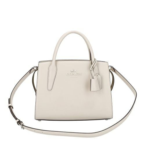 コーチ アウトレット ハンドバッグ レディース ラージ アンドレア キャリーオール ホワイト COACH OUTLET CP086 SV/HA シルバー/チョーク