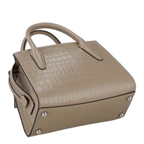 コーチ アウトレット ハンドバッグ レディース アンドレア キャリーオール ブラウン COACH OUTLET CR105 SV/ST シルバー/ストーン