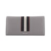 バリー 長財布 メンズ グレー BALLY 6306282 ADRIA DARK MINERAL PALLADIO