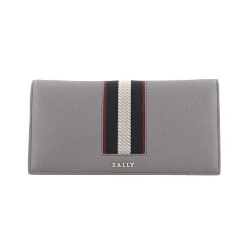 バリー 長財布 メンズ グレー BALLY 6306282 ADRIA DARK MINERAL PALLADIO