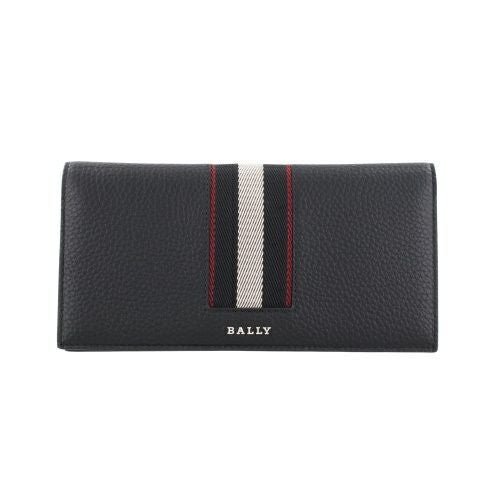 バリー 長財布 メンズ BALEN バレン BALLY 6302794 ブラック レッド