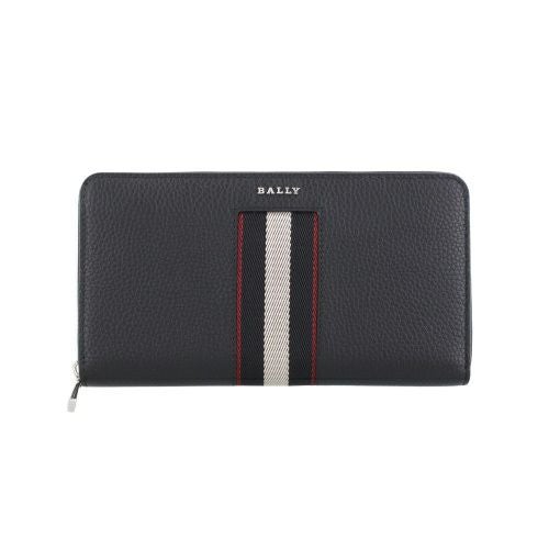 バリー 長財布 メンズ ブラック BALLY 6306285 ADRIA BLACK PALLADIO