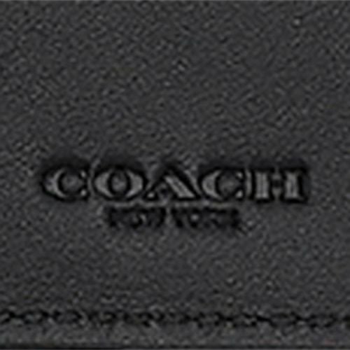 コーチ アウトレット 長財布 メンズ ブレスト ポケット ウォレット・シグネチャー レザー ブラック COACH OUTLET CW356 BK/BK