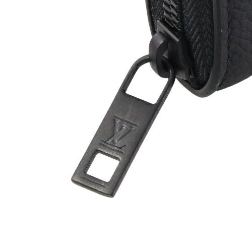 ルイヴィトン 長財布 メンズ アエログラム ジッピーウォレット・ホリゾンタル ブラック LOUIS VUITTON M80334