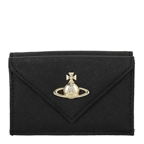 ヴィヴィアンウエストウッド 三つ折り財布 レディース ブラック Vivienne Westwood 5115002EW L001N N402 BLACK