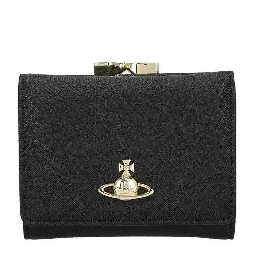 ヴィヴィアンウエストウッド 三つ折り財布 レディース ブラック Vivienne Westwood 5115002MW L001N N402 BLACK