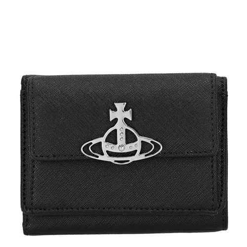 ヴィヴィアンウエストウッド 三つ折り財布 レディース ブラック Vivienne Westwood 5115002UW L001N N401 BLACK