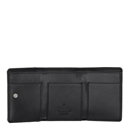 ヴィヴィアンウエストウッド 三つ折り財布 レディース ブラック Vivienne Westwood 5115002UW L001N N401 BLACK