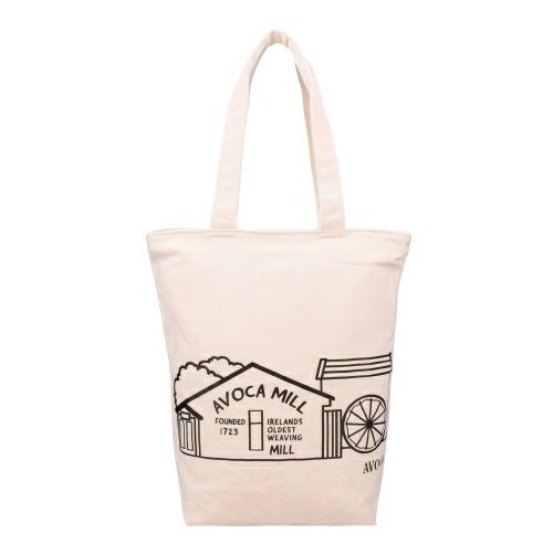 アヴォカ トートバッグ レディース ホワイト AVOCA ACT-001 002 Mill