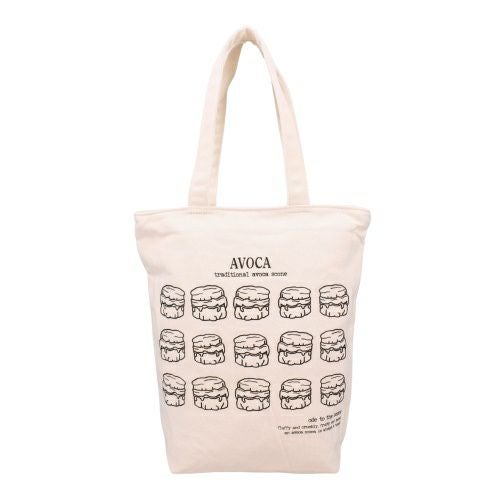 アヴォカ トートバッグ レディース ホワイト AVOCA ACT-001 005 Scone