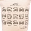 アヴォカ トートバッグ レディース ホワイト AVOCA ACT-001 005 Scone