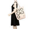 アヴォカ トートバッグ レディース ホワイト AVOCA ACT-001 006 Avocado