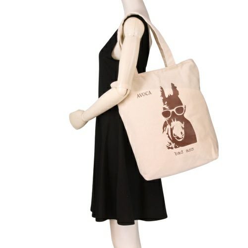 アヴォカ トートバッグ レディース ホワイト AVOCA ACT-001 008 Donkey