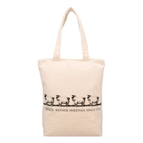 アヴォカ トートバッグ レディース ホワイト AVOCA ACT-001 009 Sheep
