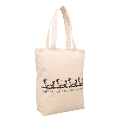 アヴォカ トートバッグ レディース ホワイト AVOCA ACT-001 009 Sheep