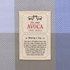 アヴォカ ハンドバック レディース ブルー AVOCA ACT-003 DENIM