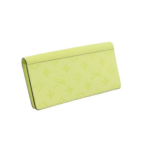 ルイヴィトン 長財布 モノグラム ポルトフォイユ・ブラザ イエロー LOUIS VUITTON M14131 レモン